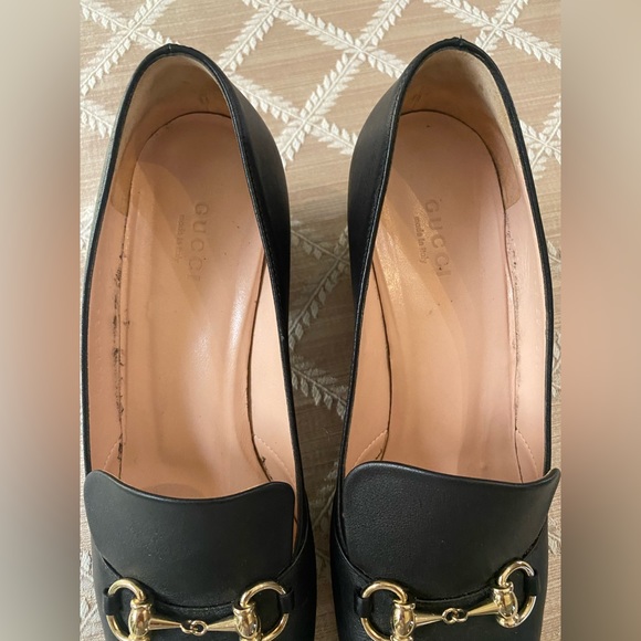 Gucci Horsebit block heel loafers - Picture 9 of 12